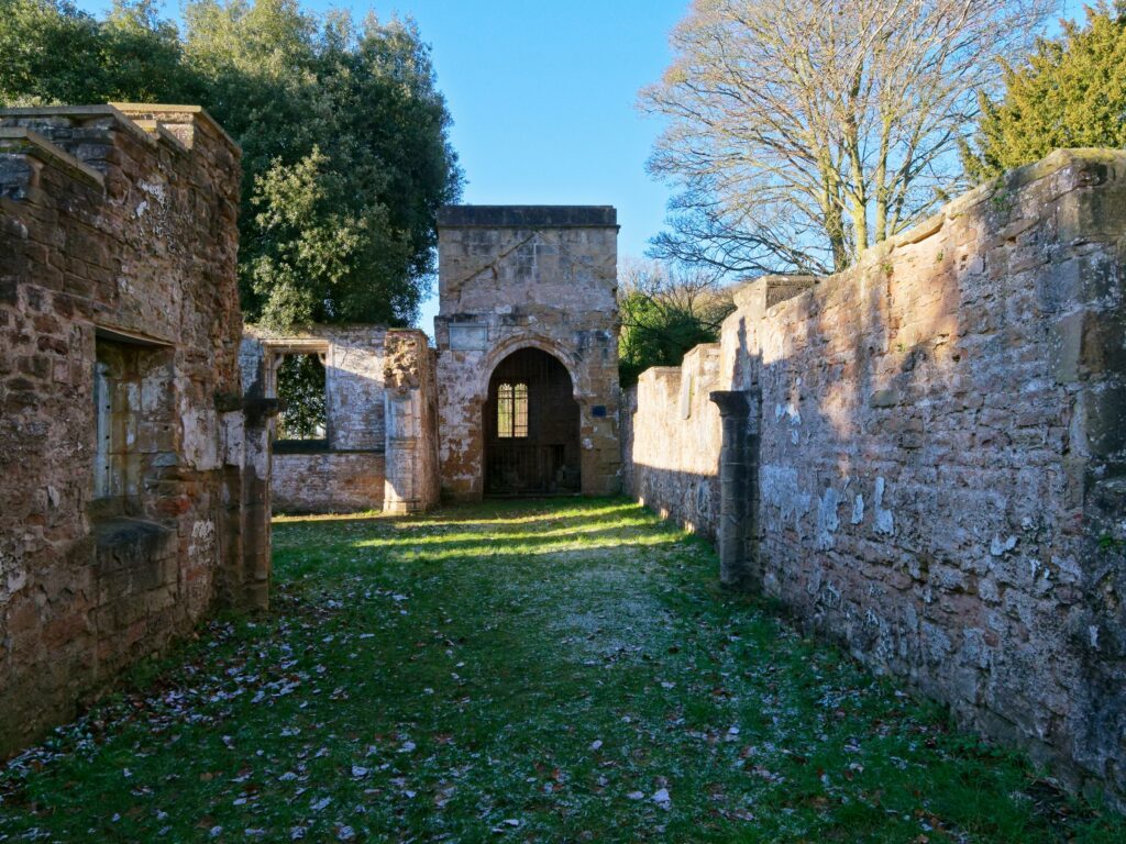 The interior of Annesley All Saints Old Church