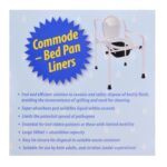 Able2 Commode Liner - side of pack