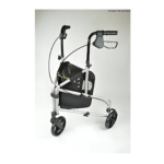 Able2 Compact Aluminium Tri Wheel Walker on a white background.