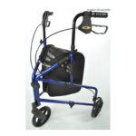 Able2 Compact Aluminium Tri Wheel Walker on a white background.