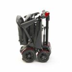 Drive 4 Wheel Autofold Scooter Folded on a white background.