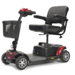 TGA Zest Mobility Scooter in red
