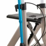 Able2 Saturn Rollator Close up on a white background.