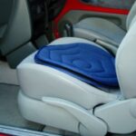 Able2 Soft Transfer Seat on a car seat in a car.