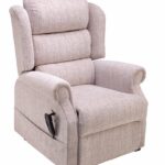 A Jubilee Dual Motor Riser Recliner on a white background.