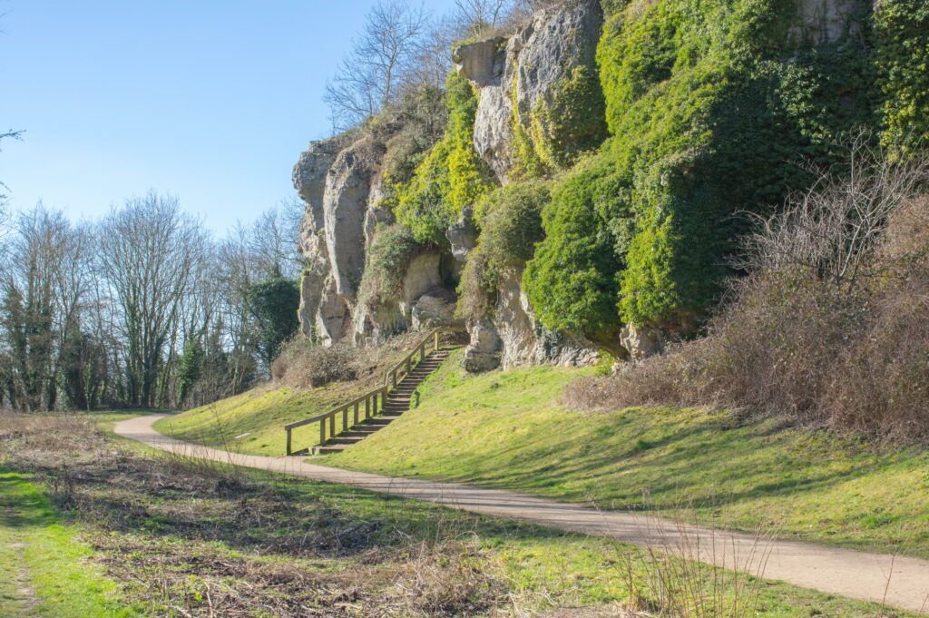 Creswell Craggs in Derbyshire representing Premier Community's Home Care in Clowne nearby