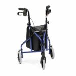 Ultra Lightweight Aluminium Tri-Walker Blue on a white background.