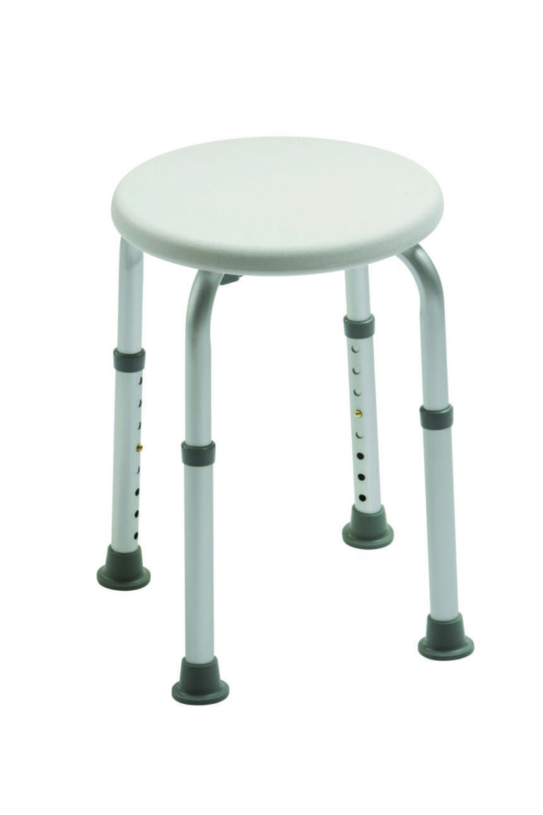 Drive Bath Stool with Adjustable Height on a white background.
