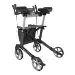 Server W/Navigator Rollator Grey on a white background.