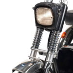 Front suspension ond headlamp on the TGA Supersport