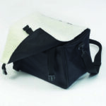 Wheelchair Underseat Bag Open on a white background.