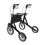 Server XC/Explorer Rollator Black on a white background.