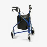 Steel Tri-Walker with Bag Blue on a white background.