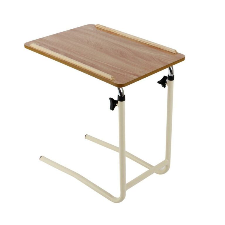 Homecraft Overbed Table without Castors on a white background.