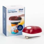 Drive Automatic Can Opener with the packaging box on a white background.