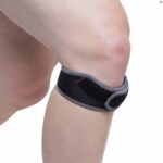 Kedley Patella Brace just below a mans knee.