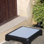 Drive Outdoor Step outside a door step.