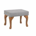 Drive Queen Anne Footstool on a white background.
