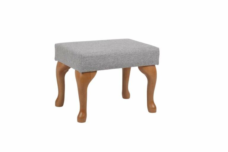 Drive Queen Anne Footstool on a white background.
