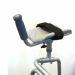 Forearm Platform Walking Frames close up of the arm brace on a white background.