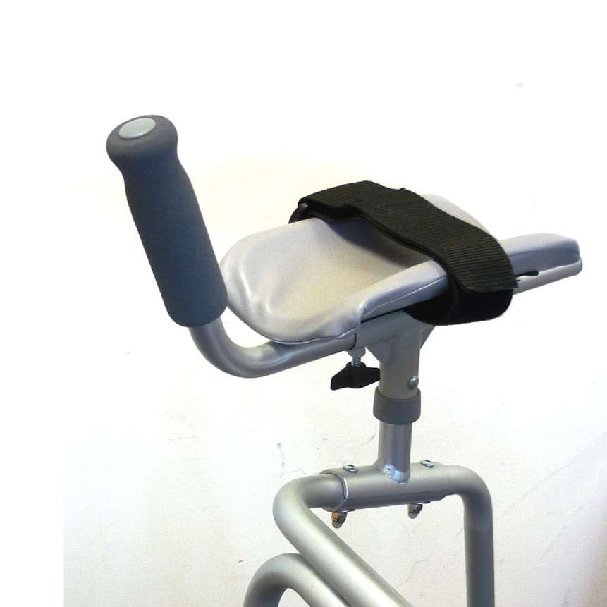 Forearm Platform Walking Frames close up of the arm brace on a white background.