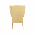 The back of a Jubilee Fireside Chair in Cream