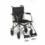 TraveLite Aluminium Transport Chair on a white background.