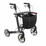 Server Rollator in grey on a white background.