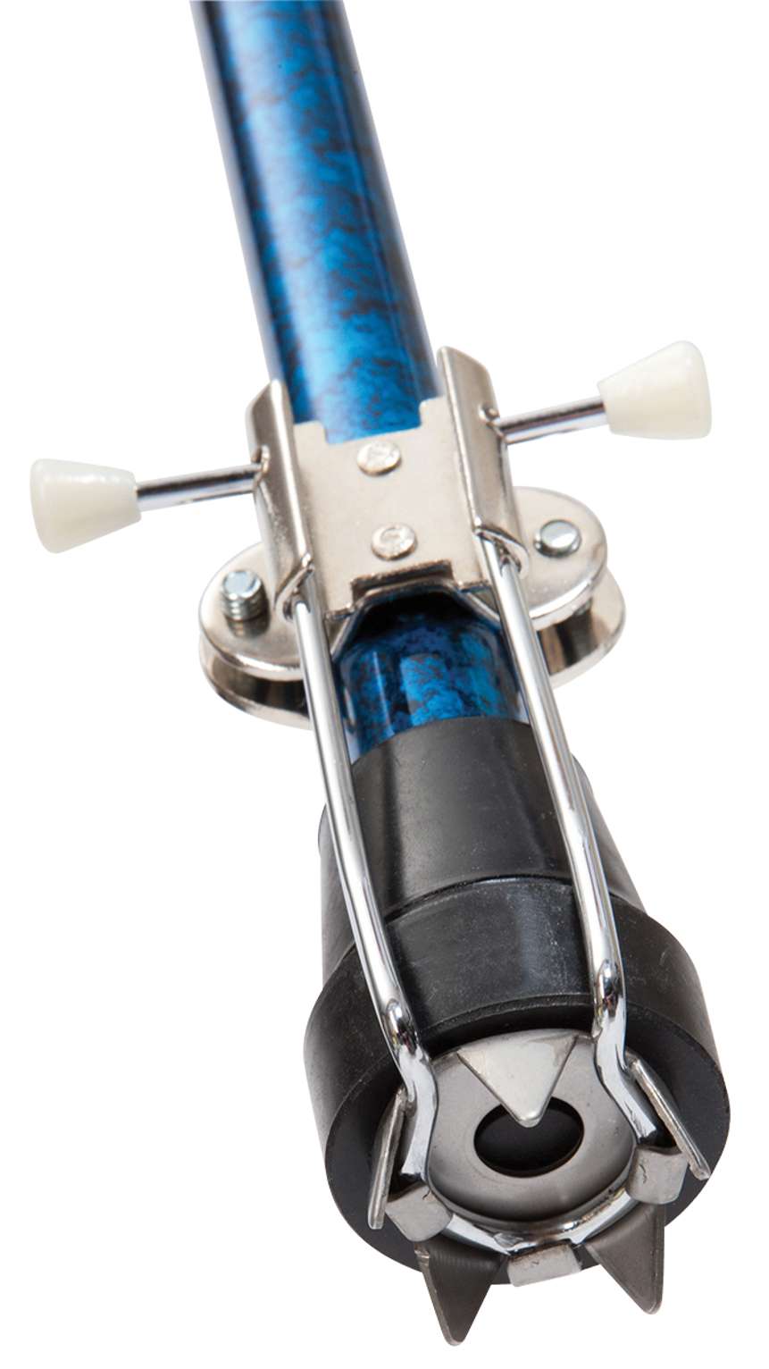 Walking Stick Ice Grip - closeup on a white background.