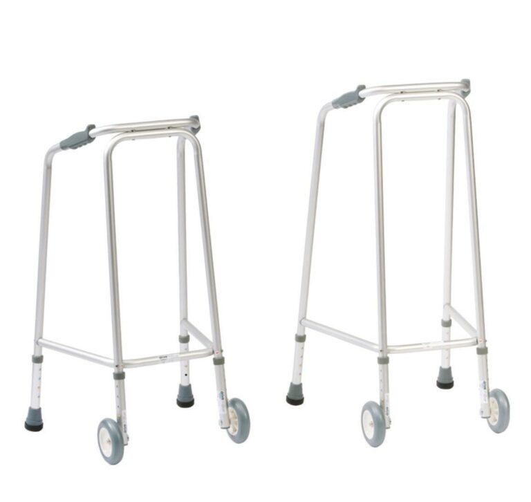 Two Ultra Narrow Walking Frames on a white background.