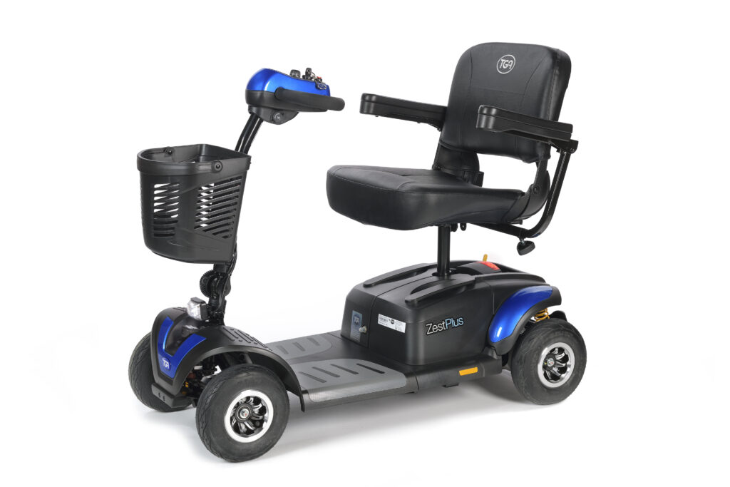 TGA Zest Plus shown in Electric Blue