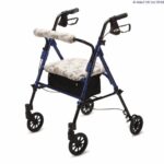 Rollator Makeover Set in Hoot Owl facing forward but slight left to the camera on a white background.