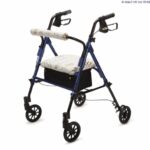 Rollator Makeover Set in Hoot Owl facing forward but slight left to the camera on a white background.