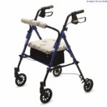 Rollator Makeover Set in Natural Mallard facing forward and slightly left to the camera on a white background.