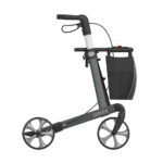 Server Rollator in grey facing right on a white background