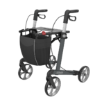 Server Rollator in grey on a white background.