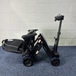 a scooter with wheels