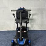 a scooter with a handlebar