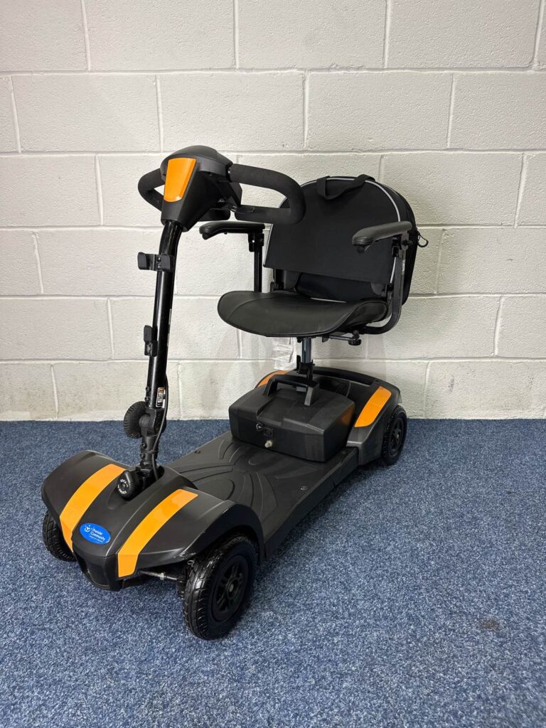 a scooter with a seat