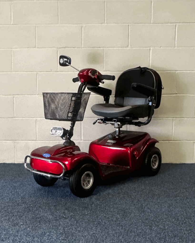Approved Used Rascal 388S red with basket and 1 mirror