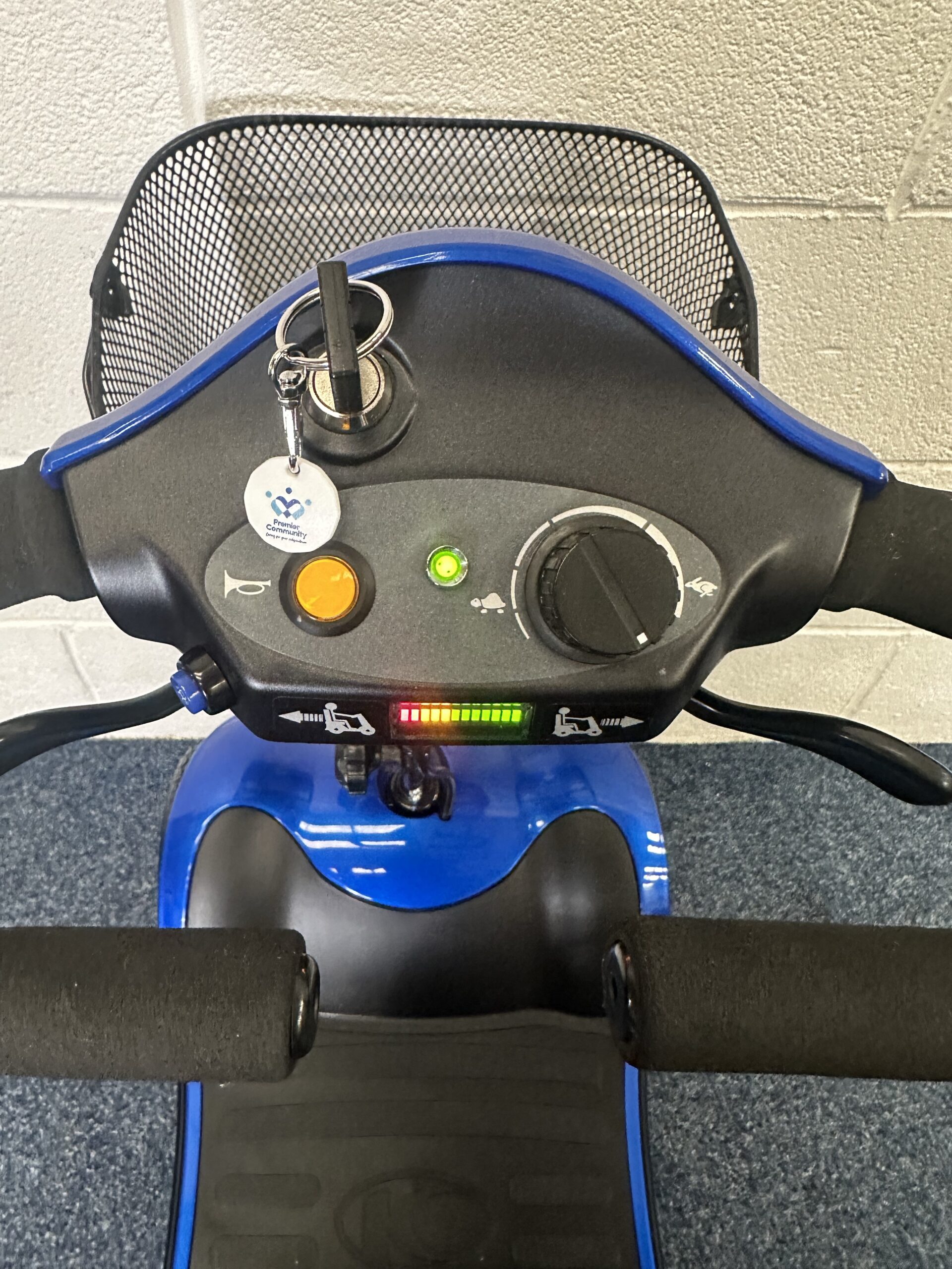 Approved Used Kymco Mini Comfort in Blue with basket