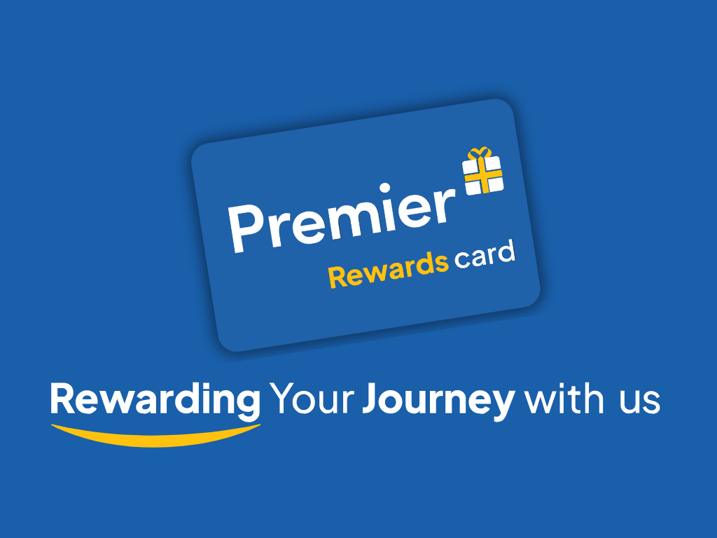 Premier + Reward Scheme card