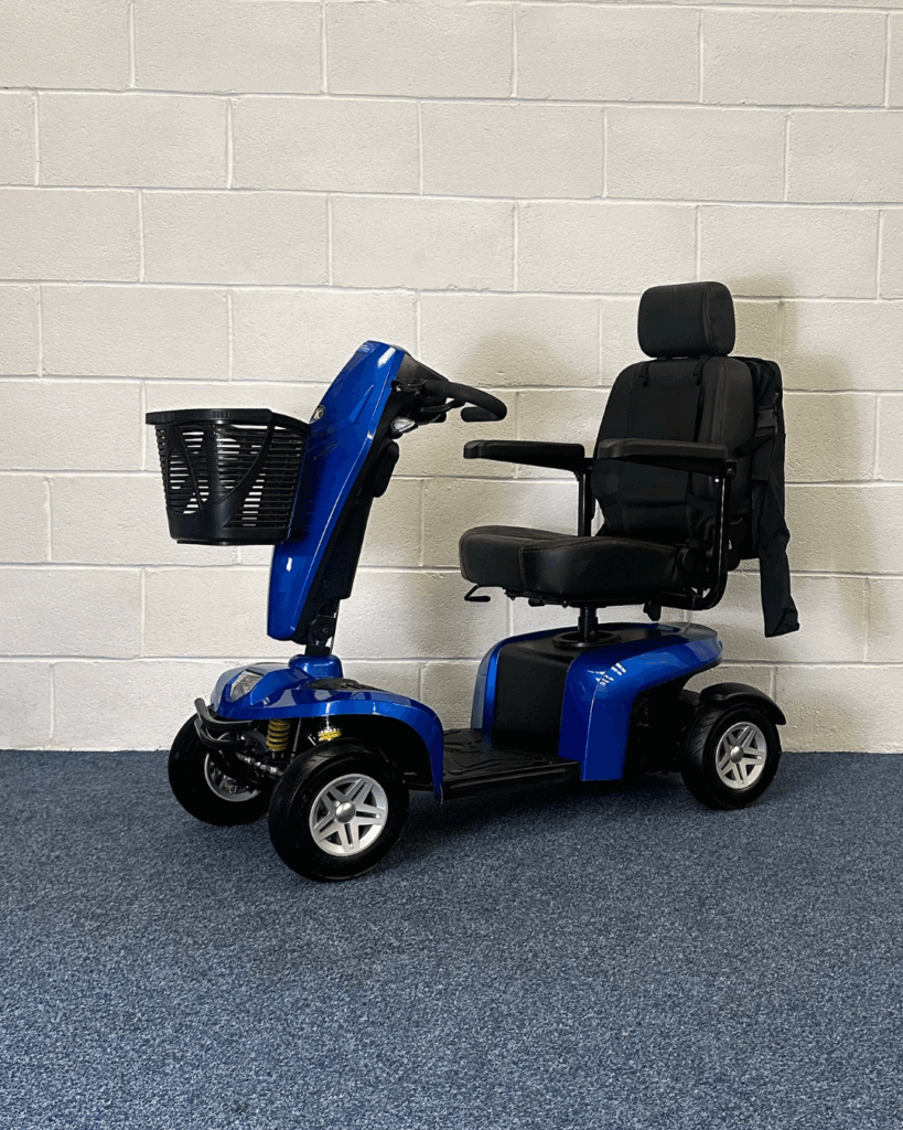 Approved Used Kymco Komfy 4 in blue with basket