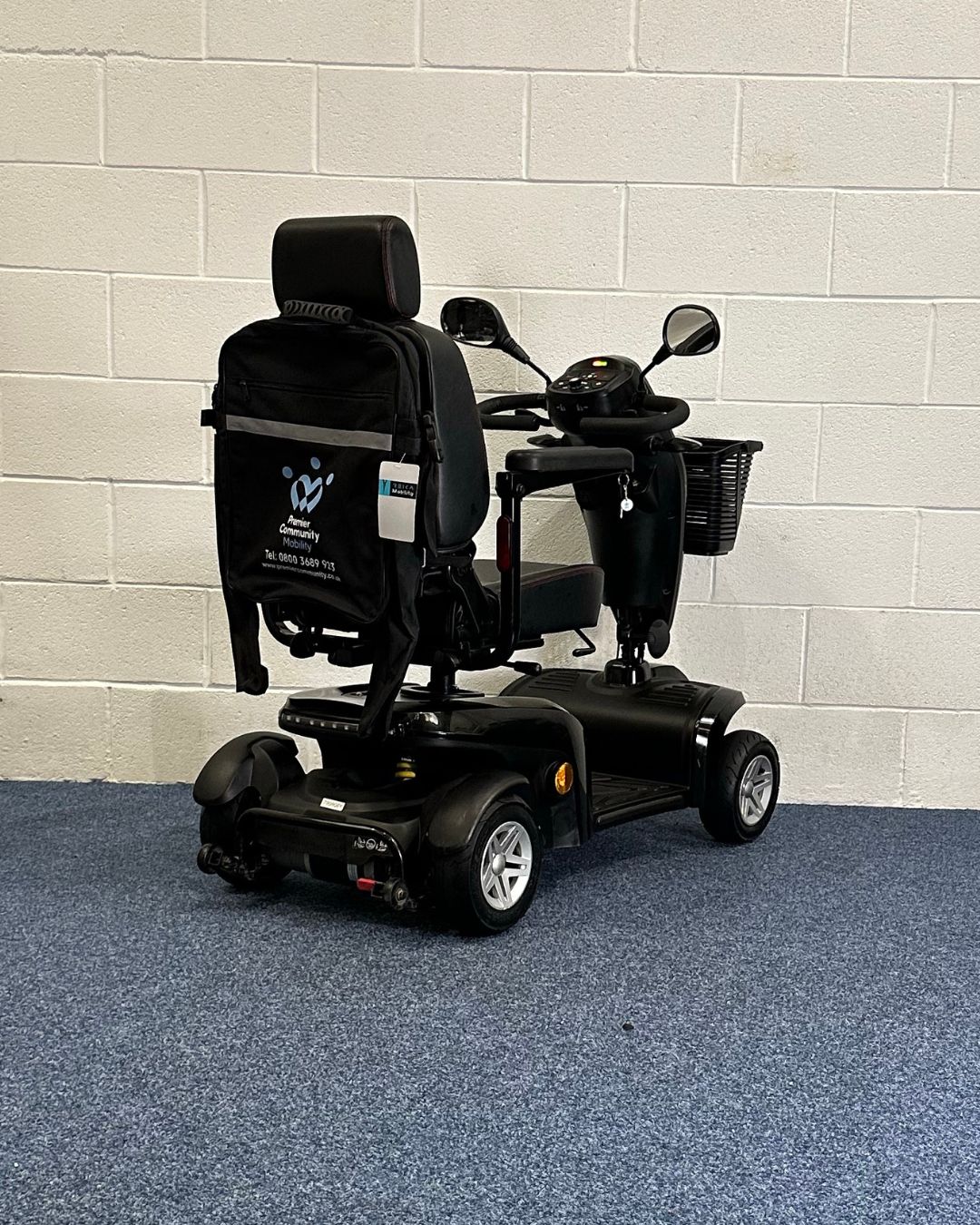 Approved Used Kymco Komfy 8 Black with basket and 2 mirrors