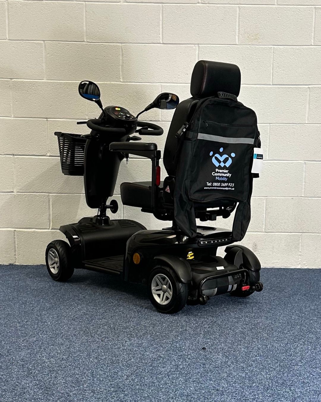Approved Used Kymco Komfy 8 Black with basket and 2 mirrors
