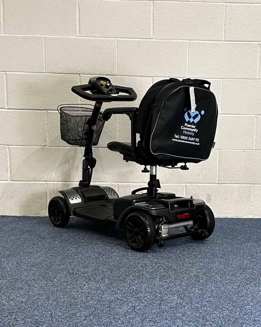 Approved Used Van Os Medical Travelux Tiempo in silver with basket