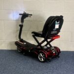 Approved Used Pride Quest, folding scooter in red