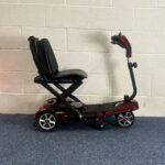 Approved Used Pride Quest, folding scooter in red