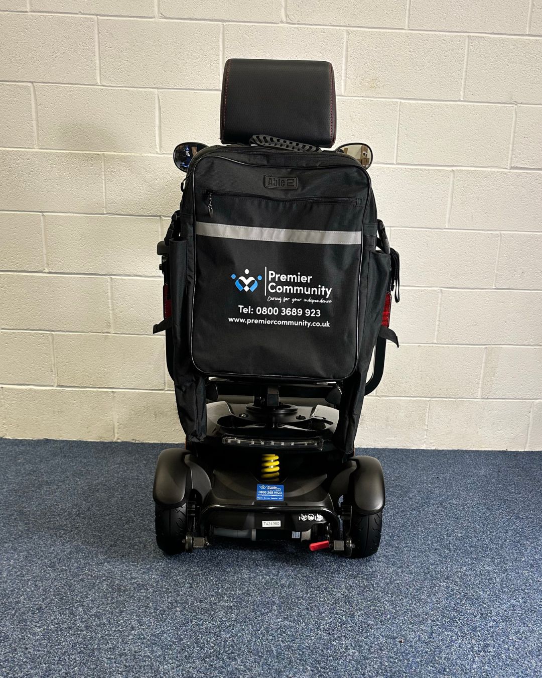 Approved Used Kymco Komfy 8 in black with basket and 2 mirrors