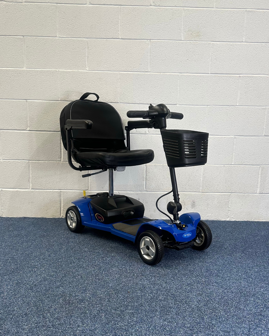 Approved Used Pride Apex Lite in blue with basket